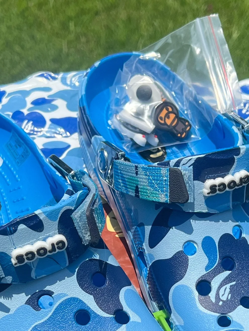 N/A blue camouflage